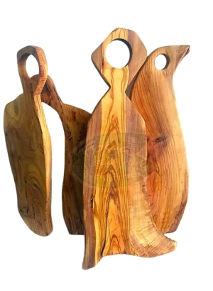 Zeytin Ağacı Sunum Tahtası (Uzun Askılı)-45 CM.