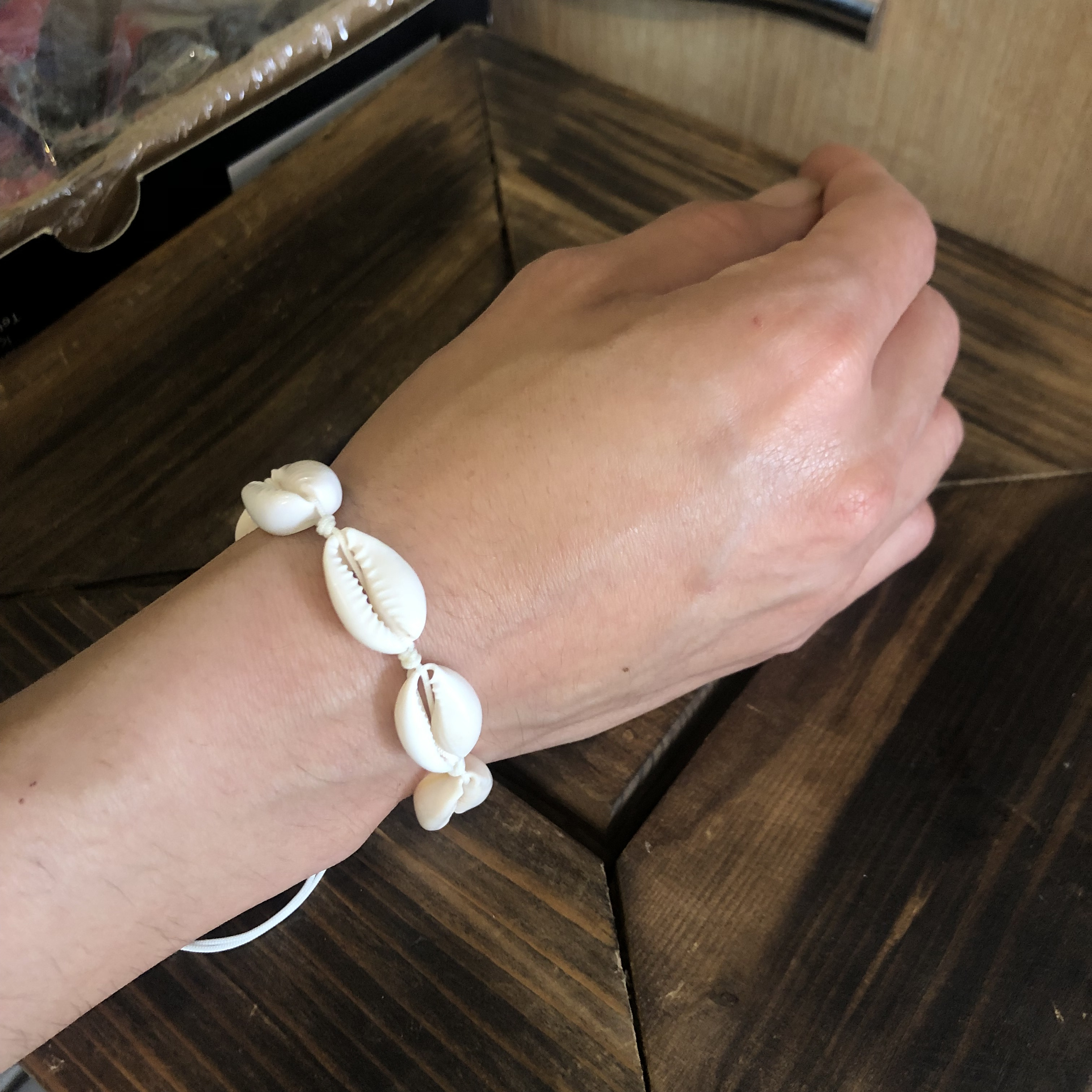 Deniz Kabuğu Bileklik ve Halhal