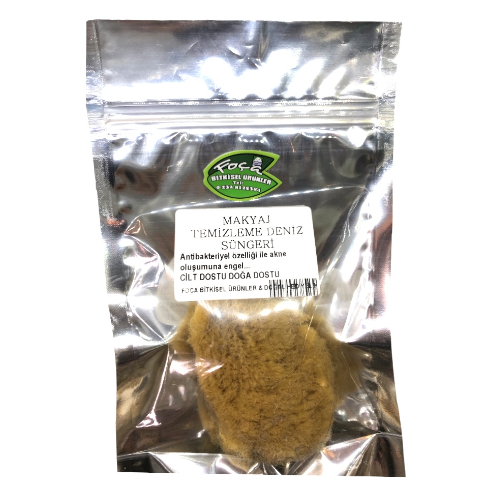 Makyaz Temizliği Anti-Bakteriyel Deniz Süngeri
