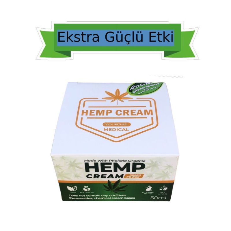 Kenevir Yağlı Ağrı ve Masaj Kremi - Hemp Cream